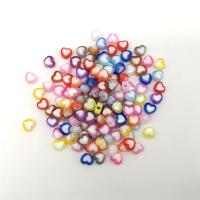 Akril nakit Beads, možete DIY, miješana boja, 7x7mm, 100računala/Torba, Prodano By Torba