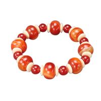 Red Agate Bracelets Unisex Sold Per Approx 9.06 Inch Strand
