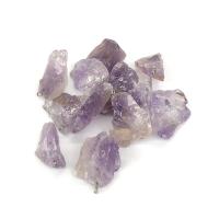 Amethyst Anhänger, mit Eisen, Klumpen, poliert, violett, 17-24mm, verkauft von PC