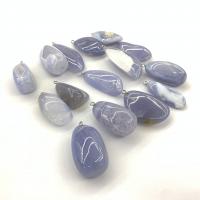 Purple Agate Pendants with Iron Nuggets polished purple 17-24mm Sold By PC
