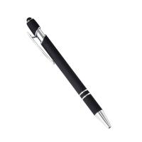 Gummi Kugelschreiber, mit Zinklegierung, keine, 143x10mm, verkauft von PC