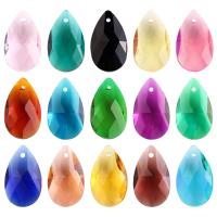 Teardrop Crystal Beads, DIY, more colors for choice, 13x22mm, Hole:Approx 1.5mm, Sold By PC