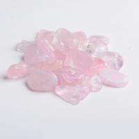 Gemstone фишки, розовый кварц, Комкообразная форма, разный размер для выбора, красно-оранжевый, 10/указан, продается указан