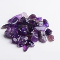 Gemstone Chips, Amethyst, Nuggets, different size for choice & no hole, purple, 10Lots/Set, Sold By Set