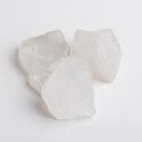 Kwarc bezbarwny Ozdoba, Bryłki, różnej wielkości do wyboru, biały, 10/Ustaw, sprzedane przez Ustaw