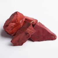 Jaspis Stein Dekoration, Klumpen, verschiedene Größen vorhanden, rot, 10/setzen, verkauft von setzen