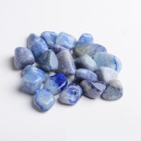 Blue Aventurine Decoration, Nuggets, different size for choice, blue, 10Lots/Set, Sold By Set