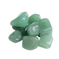 Gemstone фишки, Зеленый авантюрин, Комкообразная форма, разный размер для выбора & нет отверстия, зеленый, 10/указан, продается указан