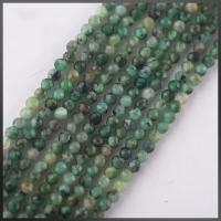 Emerald Bead, Rund, polerad, DIY & fasetterad, grön, Såld Per Ca 38 cm Strand
