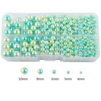 Abalorios de Plástico, Perlas plásticas, Bricolaje & diverso tamaño para la opción, más colores para la opción, Vendido por Set