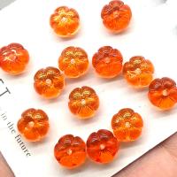 Lampwork Hair Accessories DIY Findings, Pumpkin, more colors for choice, 8x10mm, Sold By PC