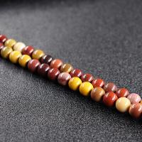Κρόκο Stone Beads, χέρι γυαλισμένο, DIY & διαφορετικό μέγεθος για την επιλογή, Sold Με Strand