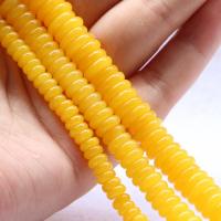 Natural Aventurine Beads Yellow Calcedony Abacus DIY Sold By Strand