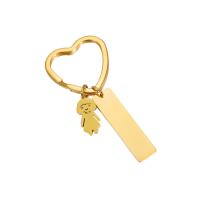 Stainless Steel Key Clasp, plated, fashion jewelry, more colors for choice, Sold By PC