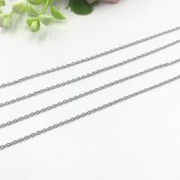 Titanium Steel Necklace Chain, DIY & different size for choice, Sold By m