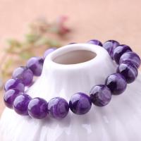 Bracelets quartz, améthyste, unisexe & normes différentes pour le choix, violet, Vendu par brin