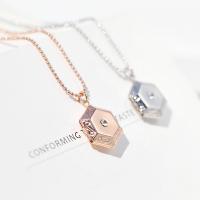 Fashion Locket Necklace, Brass, with 1.97inch extender chain, Hexagon, plated, for woman & with rhinestone, more colors for choice, nickel, lead & cadmium free, 20x18mm, Length:Approx 15.75 Inch, Sold By PC