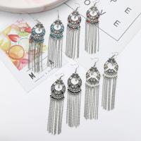 Fashion Fringe Earrings Zinc Alloy fashion jewelry & for woman Sold By Pair