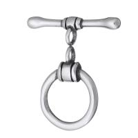 Stainless Steel Toggle Clasp original color 21*6*3mm 13*17*4mm Approx 2mm Sold By Lot