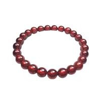 Natural Garnet Bracelet for woman red Length 7.5 Inch Sold By PC
