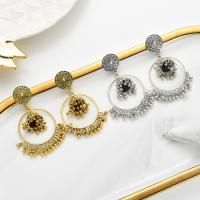 Zinc Alloy Chandelier Earring plated fashion jewelry & for woman Sold By Pair