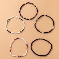 Seedbead Set de bracelet, Bracelet, 5 pièces & bijoux de mode, multicolore, Vendu par fixé