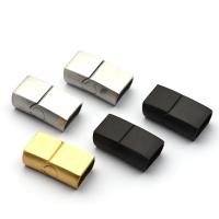 Stainless Steel Magnetic Clasp, plated, different size for choice, more colors for choice, Sold By PC