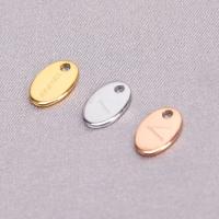 Stainless Steel Extender Chain Drop Ellipse plated Sold By PC