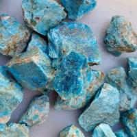 Apatites Decoration Nuggets blue Sold By Set
