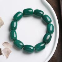 Agate Jewelry Bracelet Drum Unisex Sold Per Approx 14-16 cm Strand