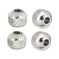 Stainless Steel Beads, DIY & different size for choice, original color, Sold By PC