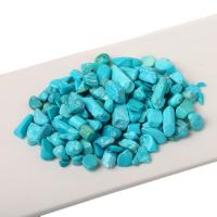 Gemstone Chips, turquoise, Nuggets, different size for choice & no hole, turquoise blue, 10Lots/Set, Sold By Set