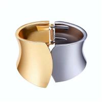 Zinc Alloy Cuff Bangle plated for woman two different colored Sold By PC
