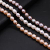 Cultured Rice Freshwater Pearl Beads DIY 9-10mm Sold Per 36 cm Strand