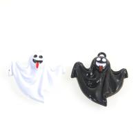Móda Halloween přívěšek, Zinek, duch, Halloween Šperky dárek & smalt, více barev na výběr, 34x27x5mm, 100PC/Bag, Prodáno By Bag