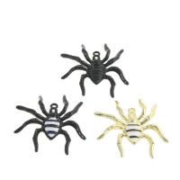 Tibetan Style Animal Pendants, Spider, more colors for choice, 36x32x4mm, 100PCs/Bag, Sold By Bag