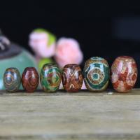 Natural Tibetan Agate Dzi Beads, DIY & different styles for choice, 10PCs/Lot, Sold By Lot