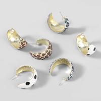 Hars Earring, Zinc Alloy, met Hars, mode sieraden & voor vrouw, meer kleuren voor de keuze, 36x21mm, Verkocht door pair