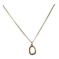 Zinc Alloy Jewelry Necklace with 2.48Inch extender chain plated nickel lead & cadmium free 15mm Sold Per Approx 18.9 Inch Strand