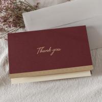 Greeting Card Paper Rectangle hot stamping Sold By PC