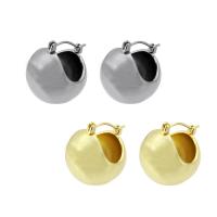 Brass Drop Earring, high quality plated, for woman, 20x21x20mm, Sold By Pair