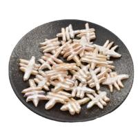Nessun buco coltivate in acqua dolce Perla, perla d'acquadolce coltivata naturalmente, DIY & non forato, bianco, 30-40mm, 5PC/borsa, Venduto da borsa