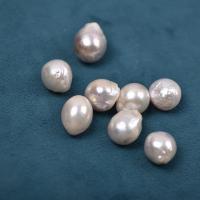 Cultured No Hole Freshwater Pearl Beads, DIY, white, 14-16mm, 5PC/Bag, Sold By Bag