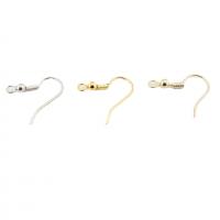 Brass Hook Earwire plated 18.50mm Sold By PC