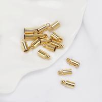 Brass Cord Tips, plated, different size for choice, more colors for choice, Sold By PC