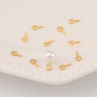 Brass Hooks Eye Screws Nail plated Sold By PC