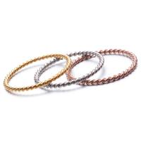 Titan Edelstahl Ringe, Titanstahl, plattiert, verschiedene Größen vorhanden & für Frau, keine, 1.10mm, Größe:4-9, verkauft von PC
