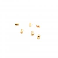 Brass Cord Tips, plated, more colors for choice, 6x4mm, Sold By PC