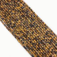 Tiger Eye Beads, Abacus, du kan DIY & facetteret, blandede farver, Solgt Per 38 cm Strand