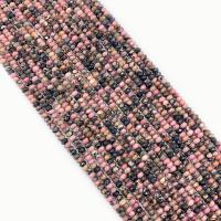 Rhodonite Beads, Abacus, du kan DIY & facetteret, blandede farver, Solgt Per 38 cm Strand